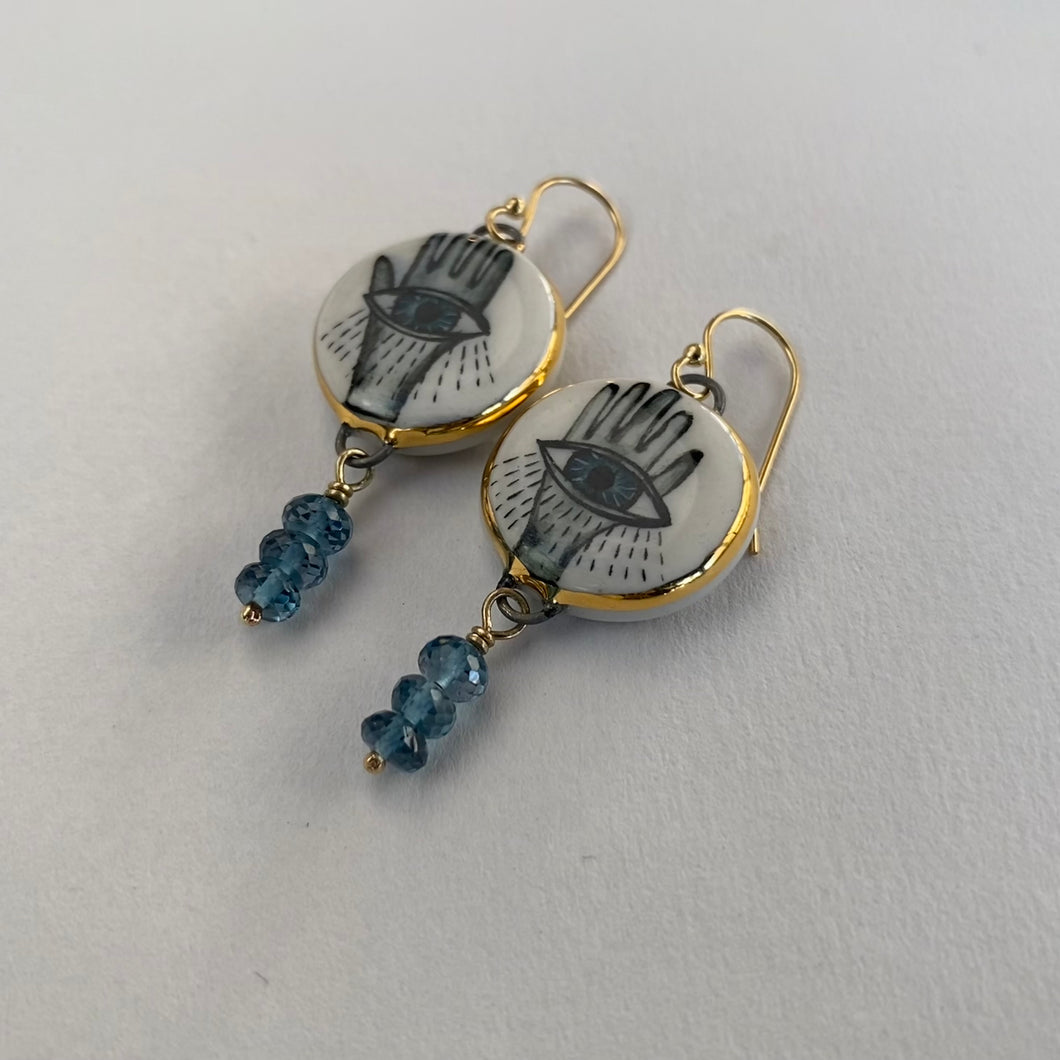 Talisman earrings 1