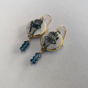 Talisman earrings 1