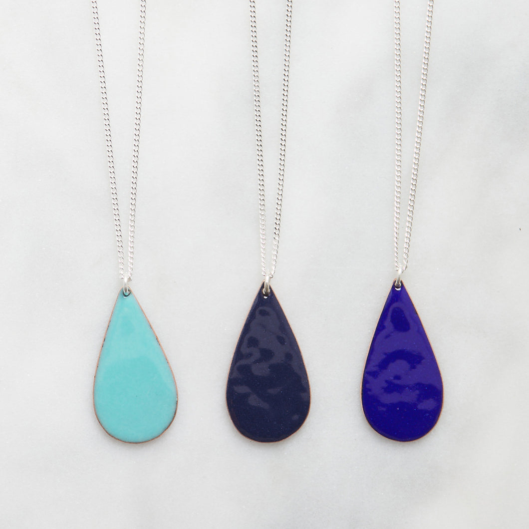 Enamel raindrop