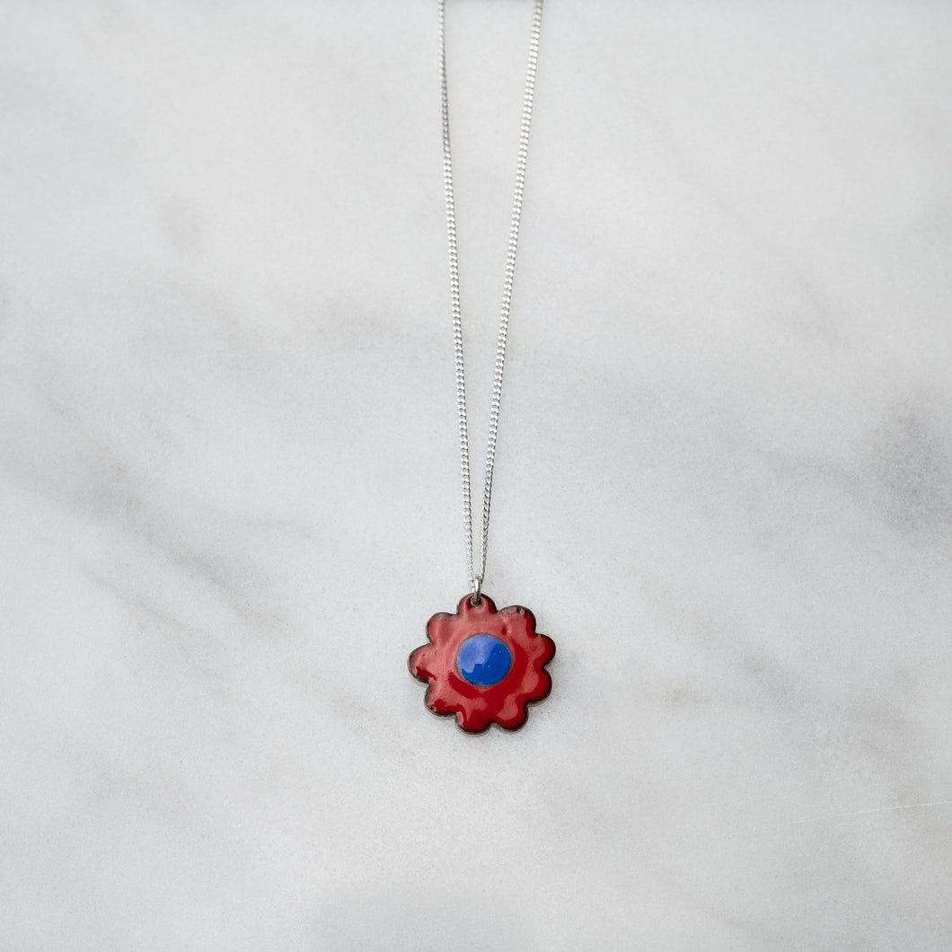 Enamel flower 3