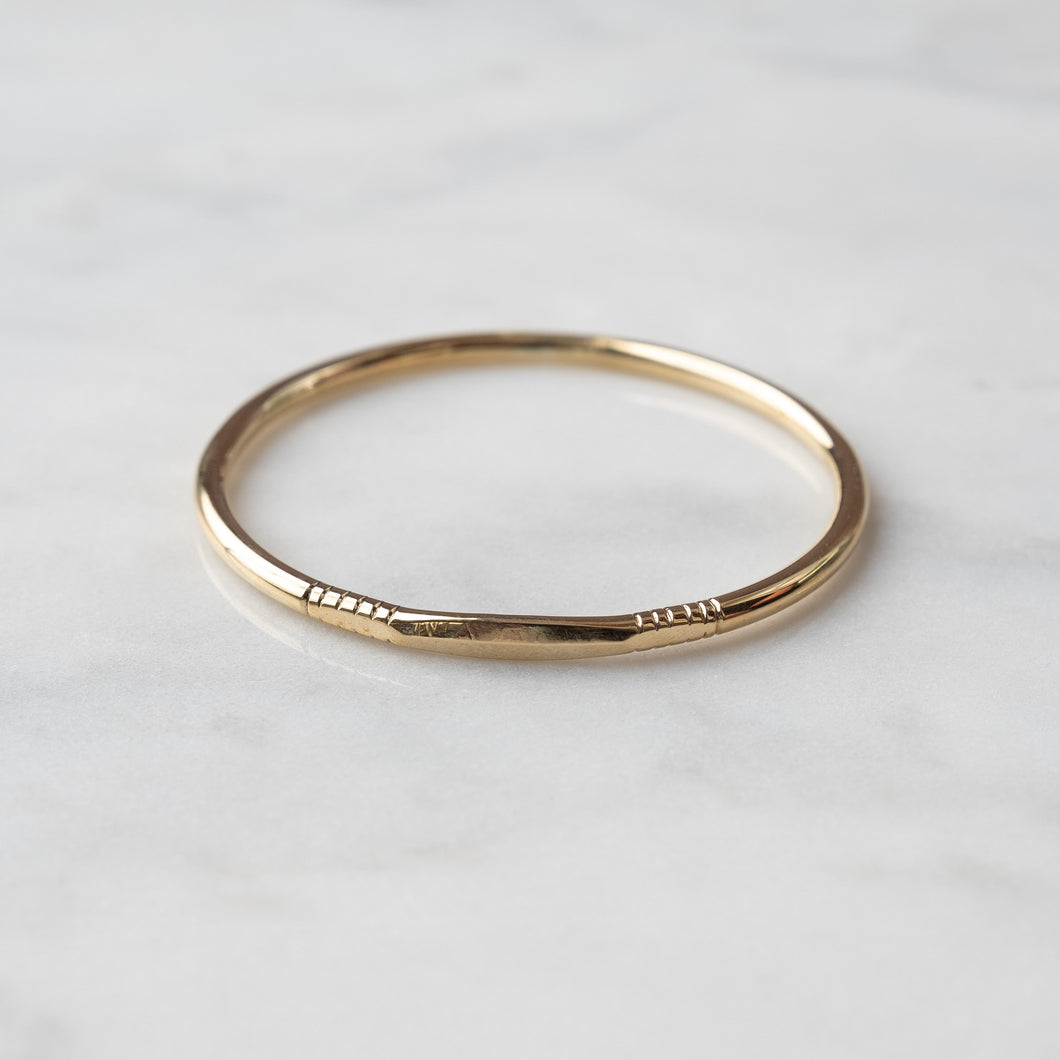 Brass bangle 2